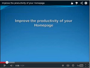 Improve your Homepage